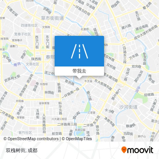 双槐树街地图