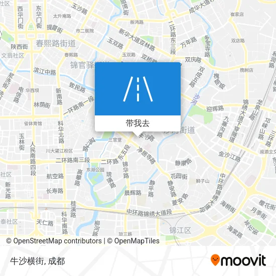 牛沙横街地图