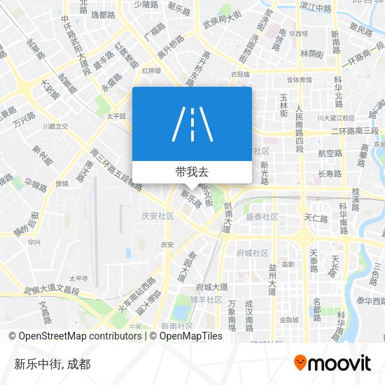 新乐中街地图
