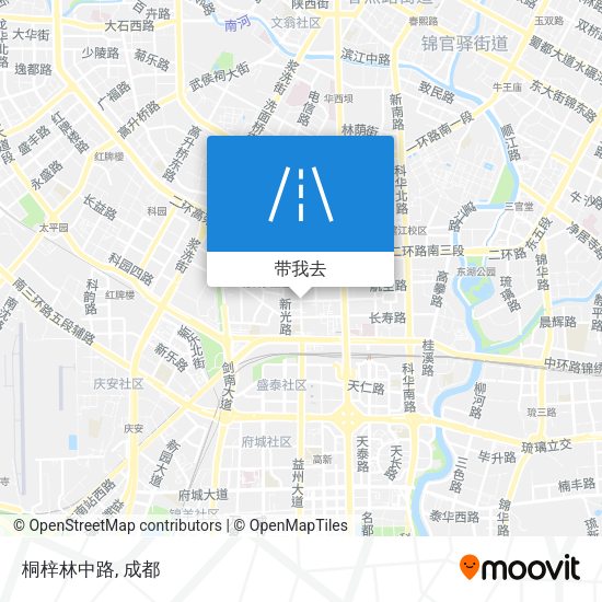 桐梓林中路地图