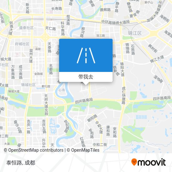 泰恒路地图