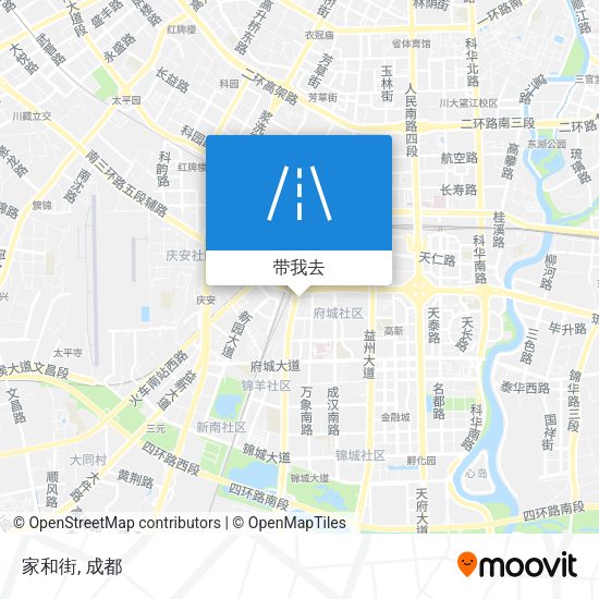 家和街地图