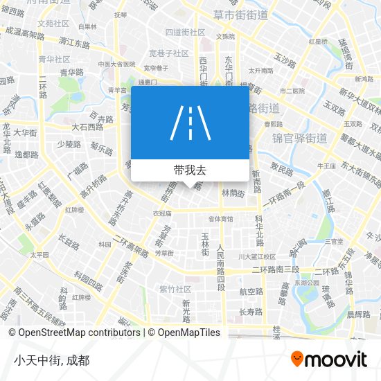 小天中街地图