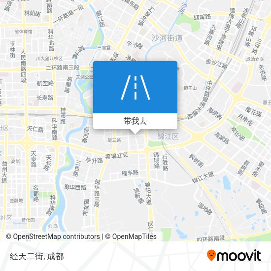 经天二街地图