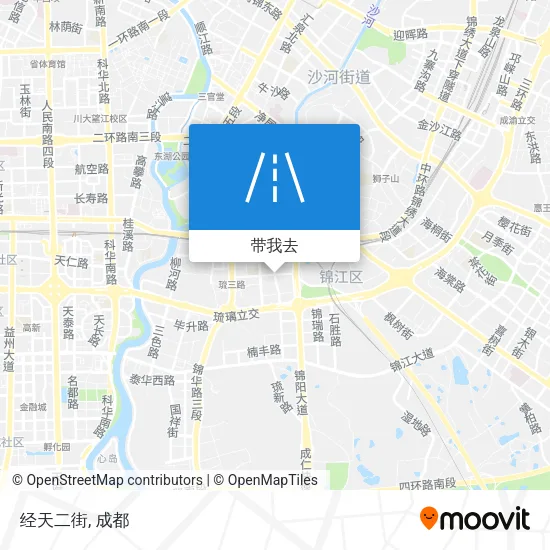 经天二街地图