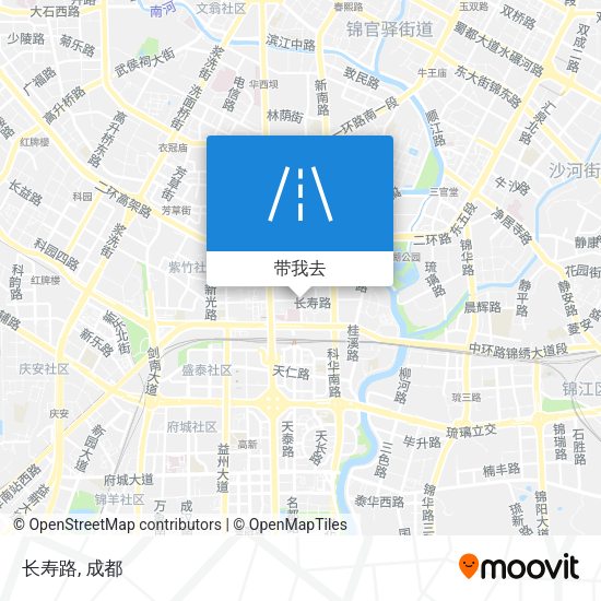 长寿路地图