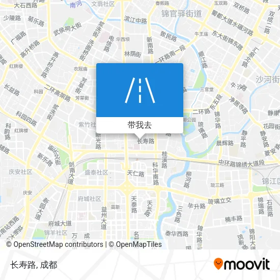 长寿路地图