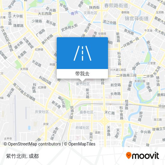 紫竹北街地图
