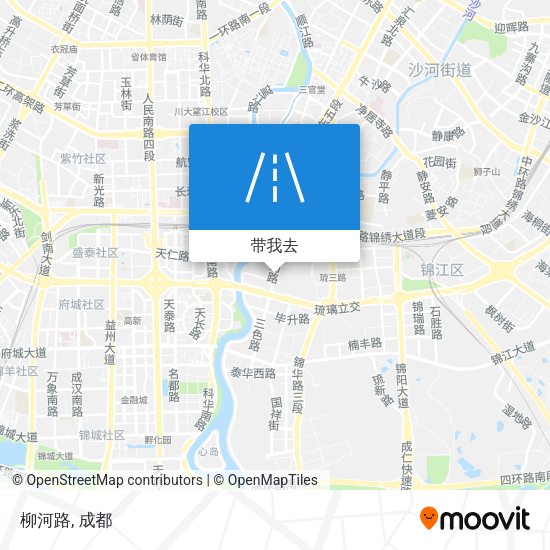 柳河路地图