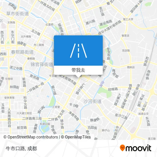 牛市口路地图