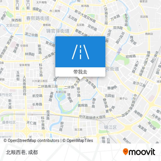 北顺西巷地图