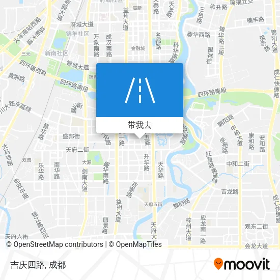 吉庆四路地图