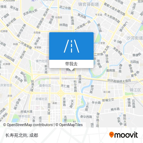 长寿苑北街地图