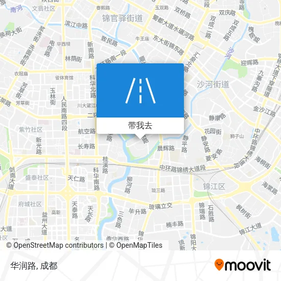 华润路地图