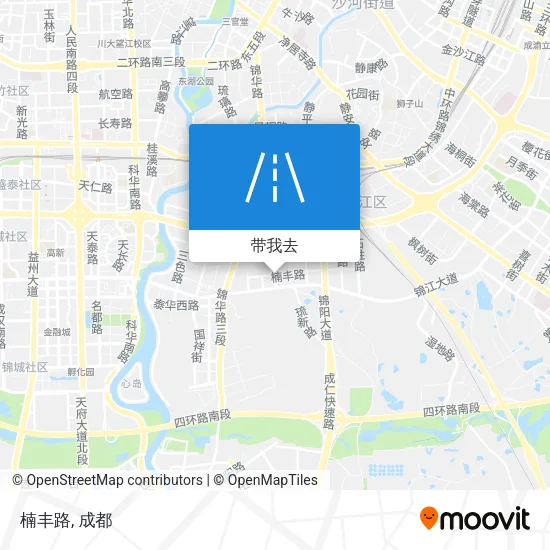 楠丰路地图