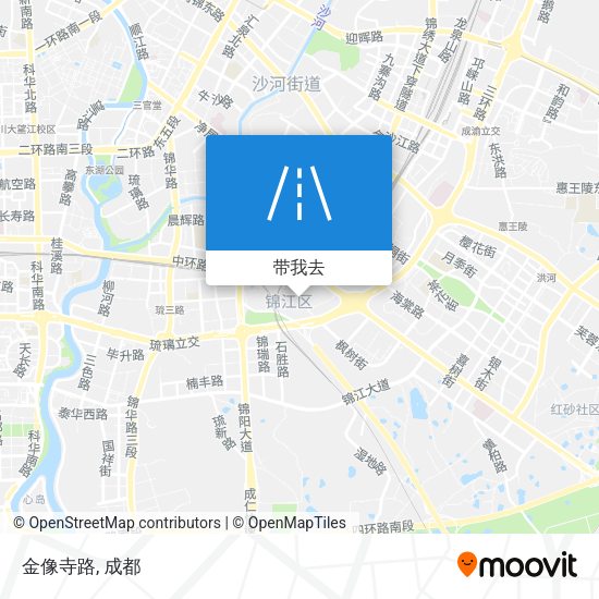 金像寺路地图