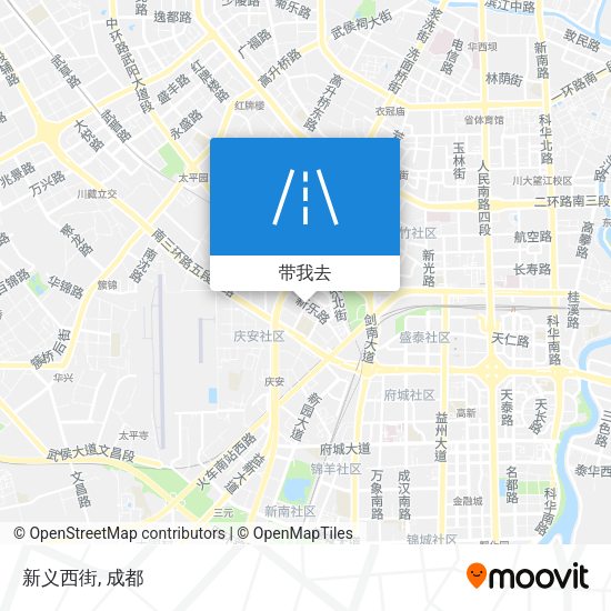 新义西街地图