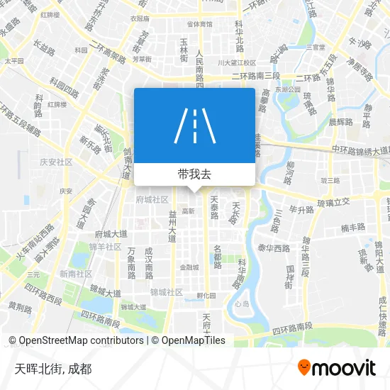 天晖北街地图