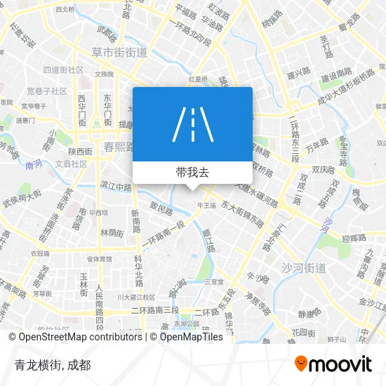 青龙横街地图