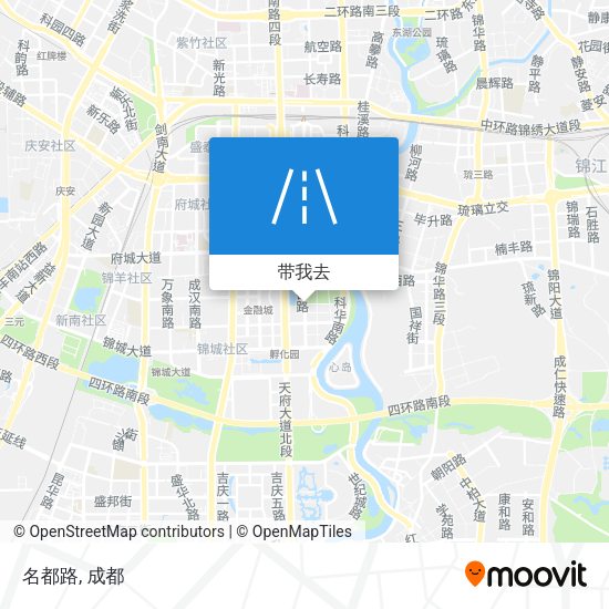 名都路地图