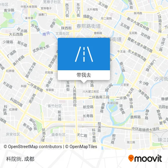 科院街地图