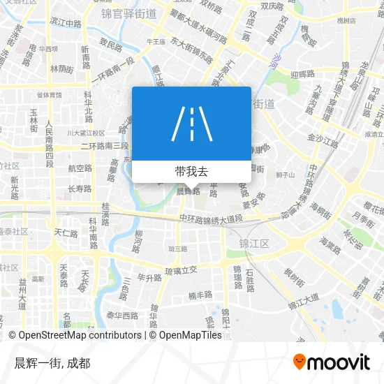 晨辉一街地图