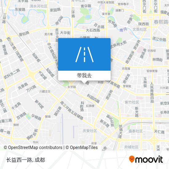 长益西一路地图