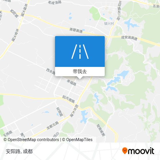 安阳路地图