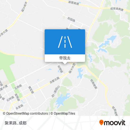 聚果路地图