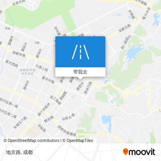 地京路地图