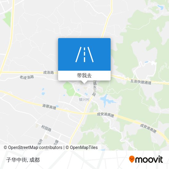 子华中街地图
