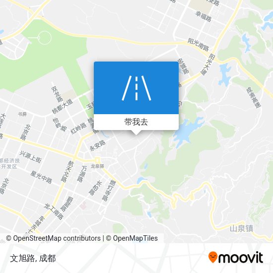 文旭路地图