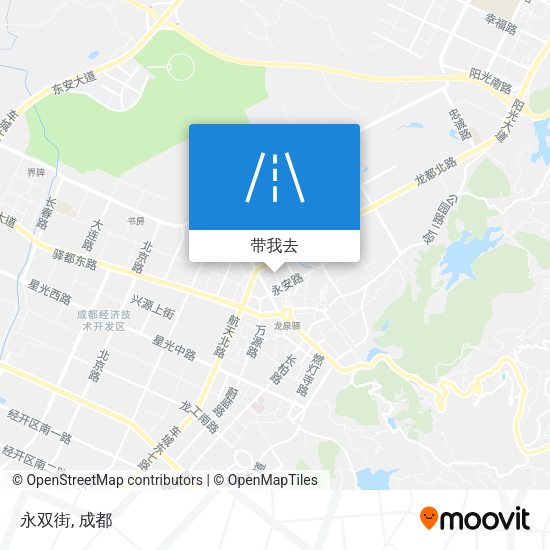 永双街地图
