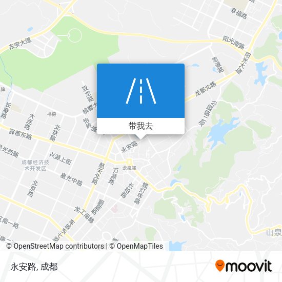 永安路地图