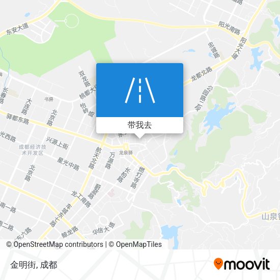 金明街地图