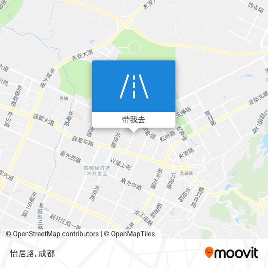 怡居路地图