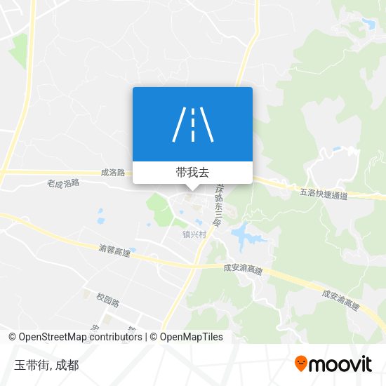 玉带街地图
