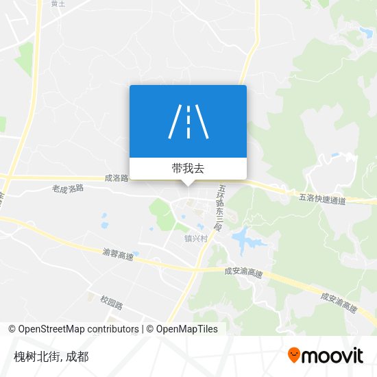 槐树北街地图