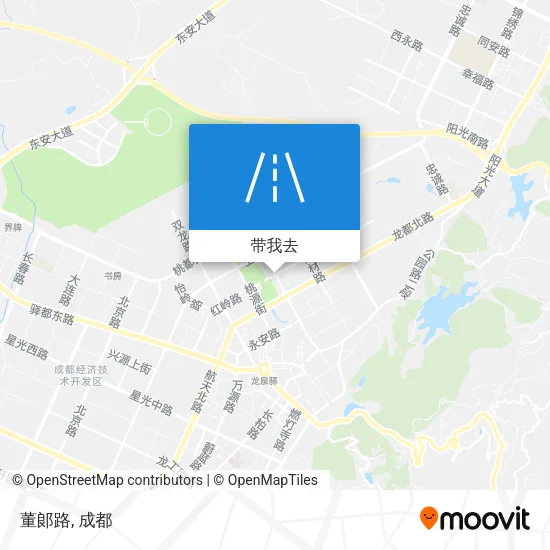 董郞路地图