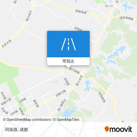 同策路地图