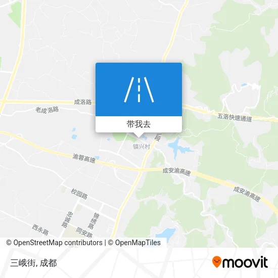 三峨街地图