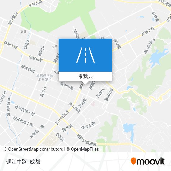 铜江中路地图