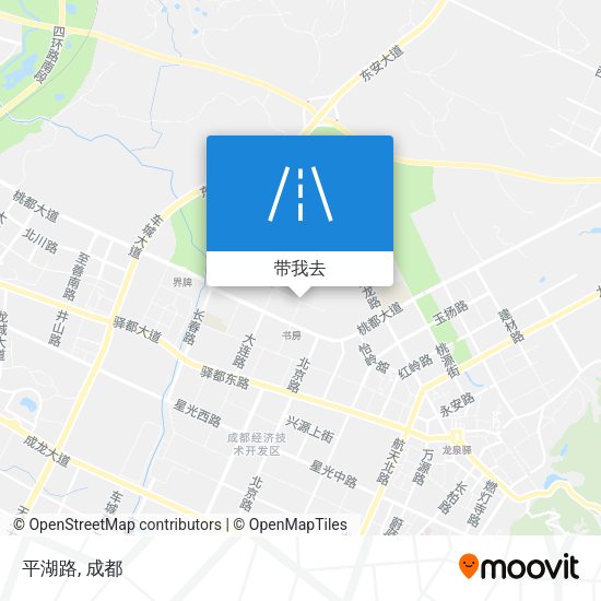 平湖路地图