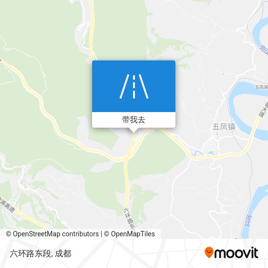 六环路东段地图