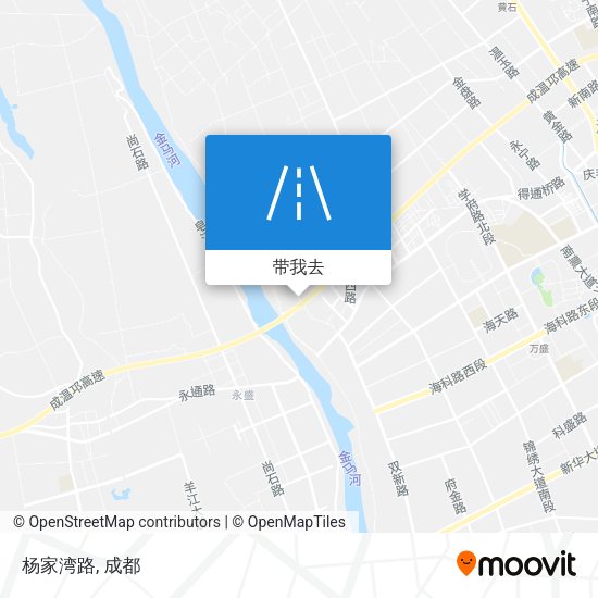杨家湾路地图