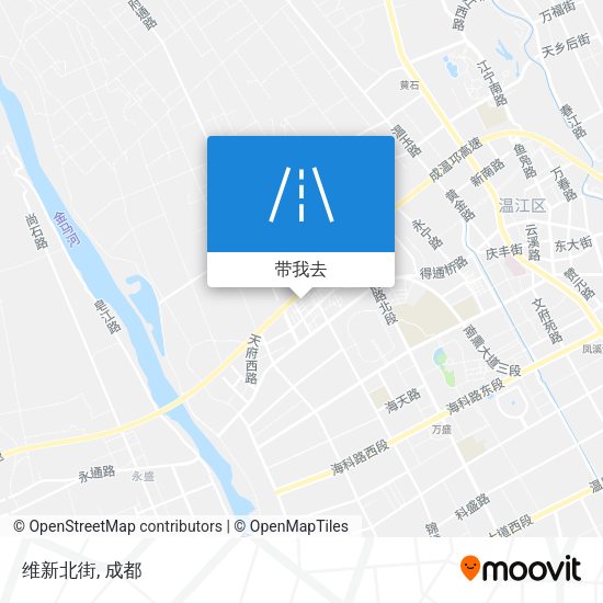 维新北街地图