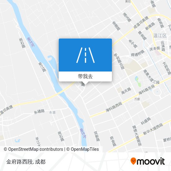金府路西段地图
