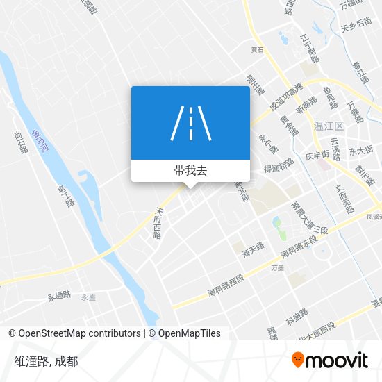 维潼路地图
