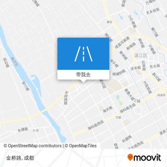 金桥路地图