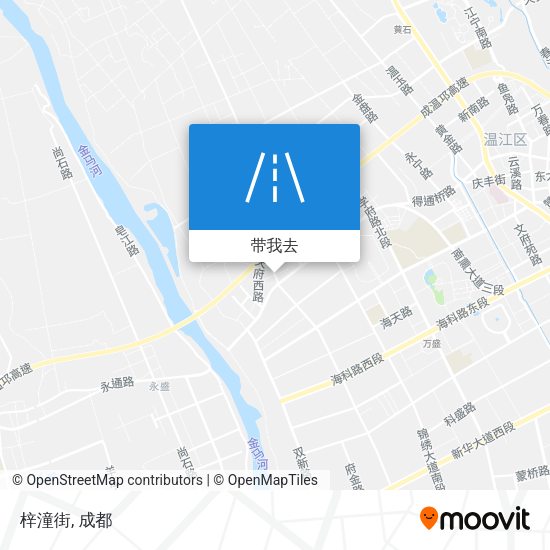 梓潼街地图